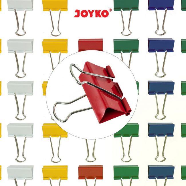 Binder Clip Klip Penjepit Kertas Joyko CD – 107CD-40Pcs (25)