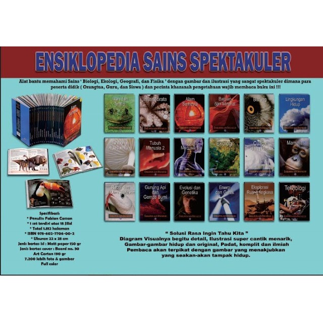 Buku Ensiklopedia Sains Spektakuler