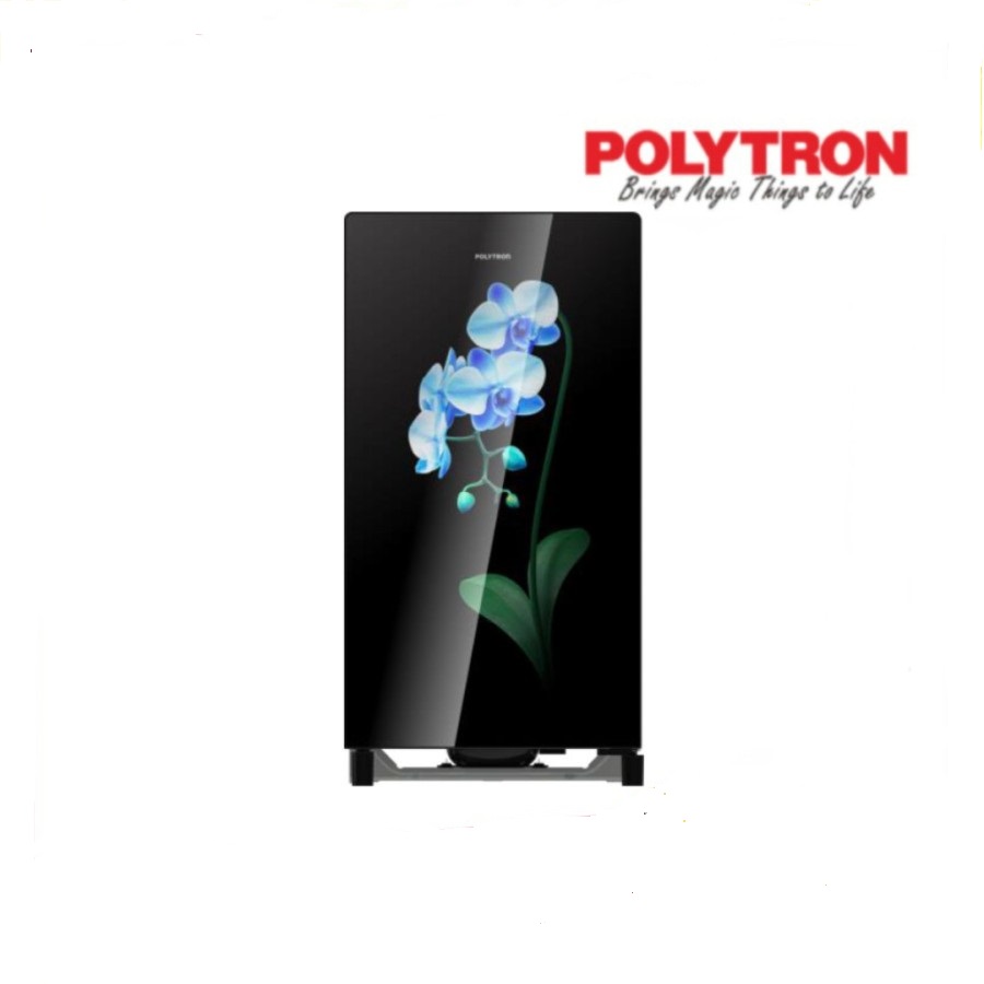 LEMARI ES 1 PINTU POLYTRON PRA 15MO KULKAS POLYTRON PRA-15 MO (16)